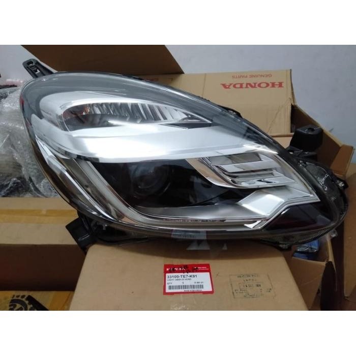 head lamp brio rs 2015 + foglamp brio rs kiri ori