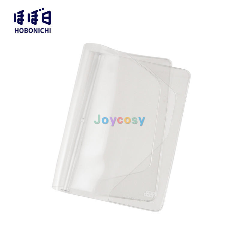 

Hobonichi Techo Cover On Cover for A5 Original Planner (Clear Cover) Japan, Notebook Cover Protector, (Inner Paper Not Included)