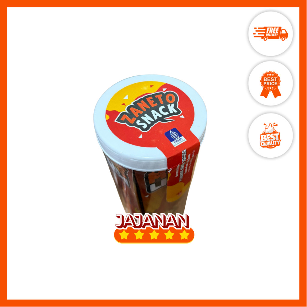 

Zaneto Mie Lidi Cemilan isi 20 pcs Campur Rasa Tanpa Pengawet | Jajanan Snack Grosir Termurah