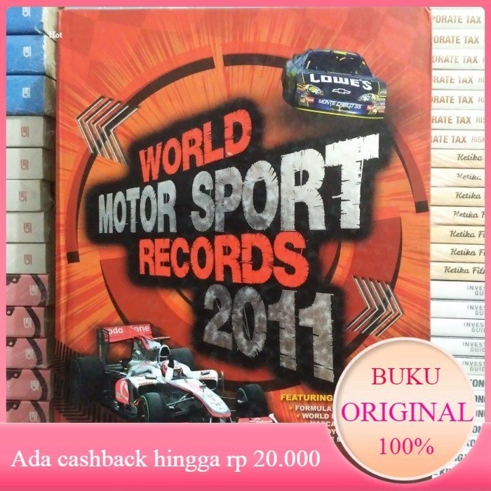 Buku Hardcover WORLD MOTOR SPORT RECORDS 2011 Bekas