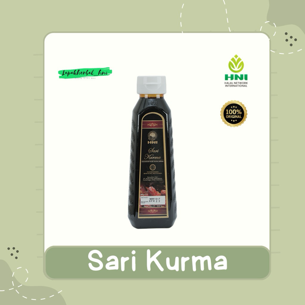 

Sari Kurma HNI HPAI isi 350 gram