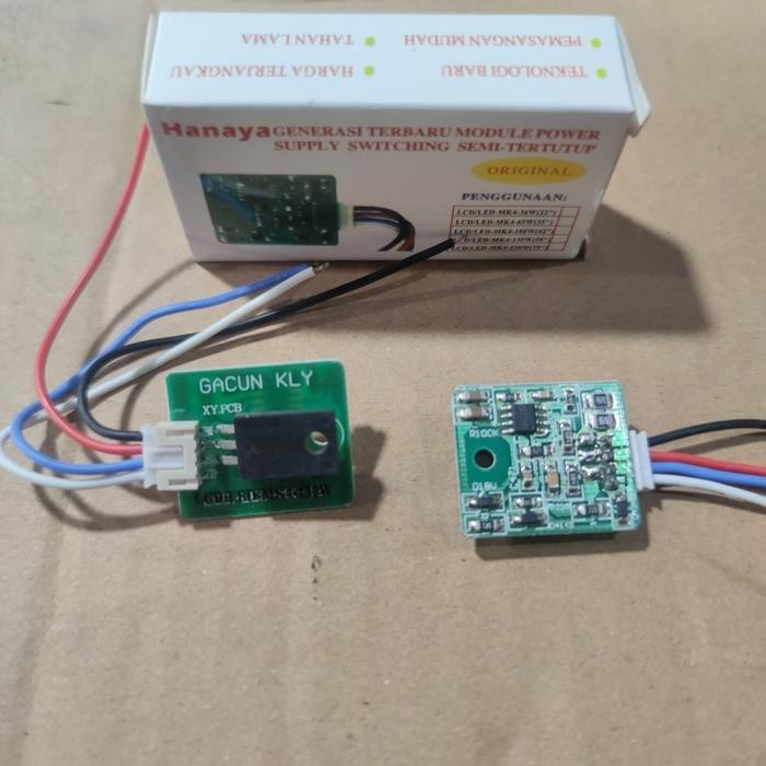 (BACA DESKRIPSI) Modul Gacun TV LED LCD 4Kabel Original / Gacun 4 Kabel / Gacun TV LED - 35 inch
