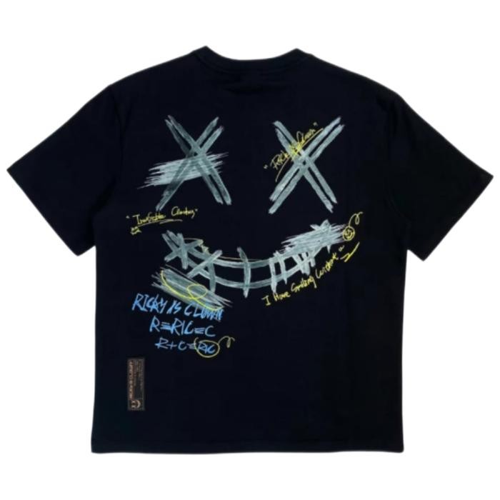 (COD) Ricky Is Clown Emperor Black  / Kaos Branded Original - BLACK, S