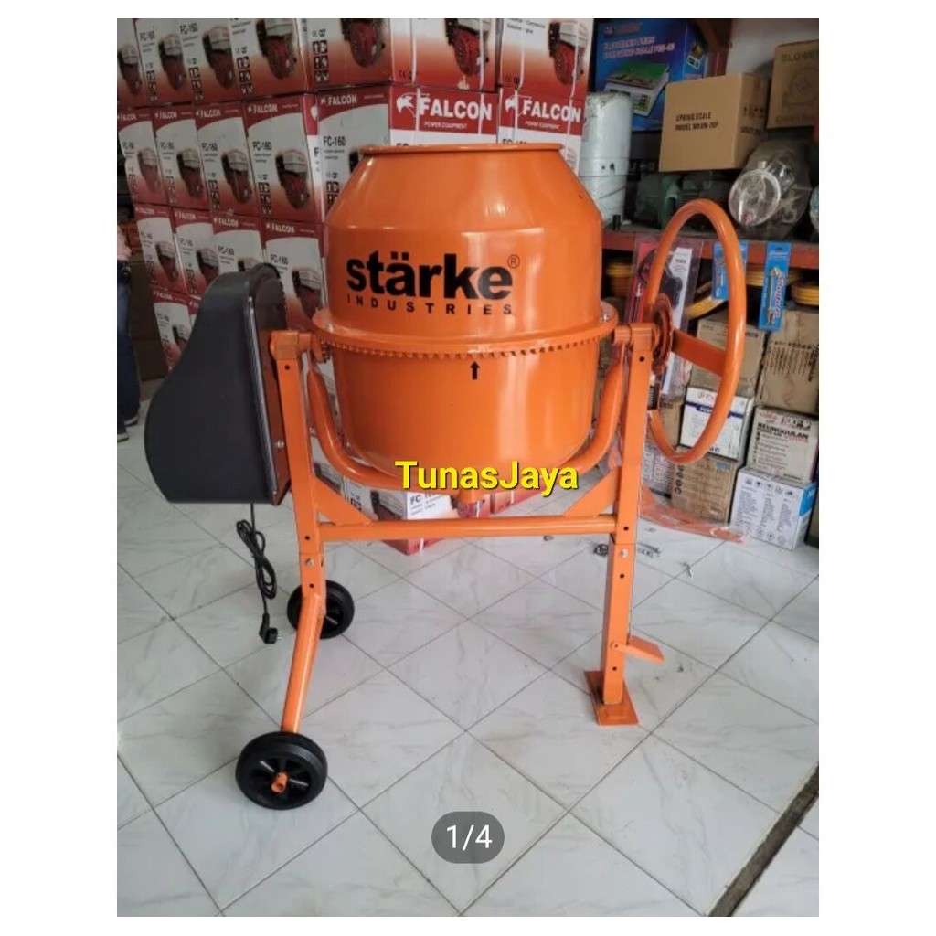 

Mesin Molen STARKE CS120 120liter Pengaduk Demen Listrik Concrete