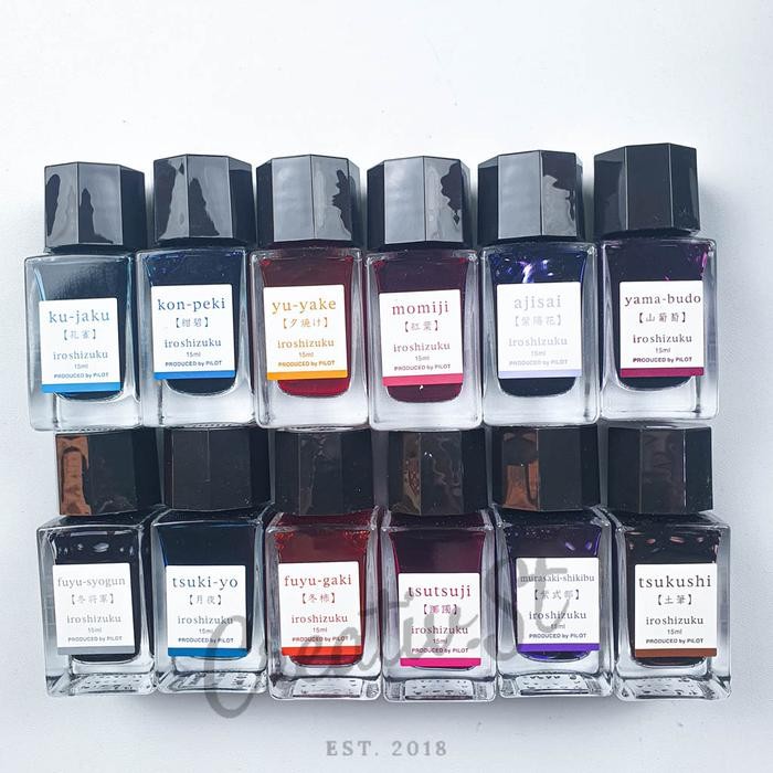 

Pilot Iroshizuku Fountain Pen Ink Tinta Pena Warna - MS - MurasakiShikibu