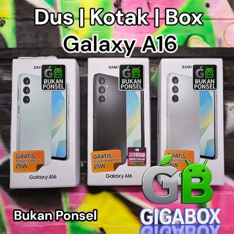 

Box Galaxy A16 Kardus Only Kotak Fullset