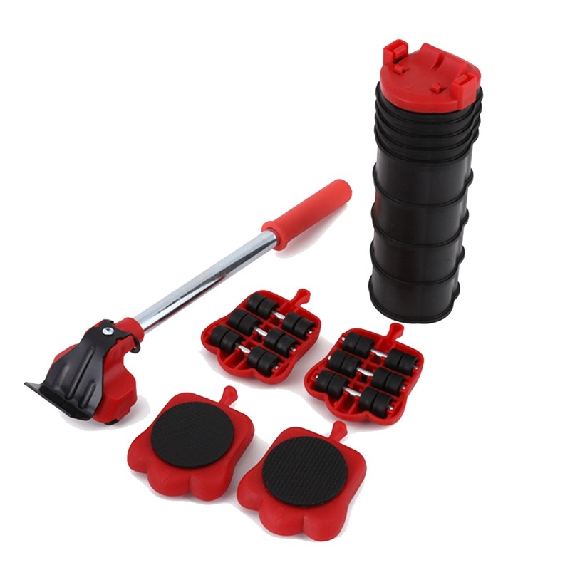 CMHI-14PC Set Furniture Mover Tool Transport Set Transport Lifter Heavy Stuff Moving 4 Wheeled Mover