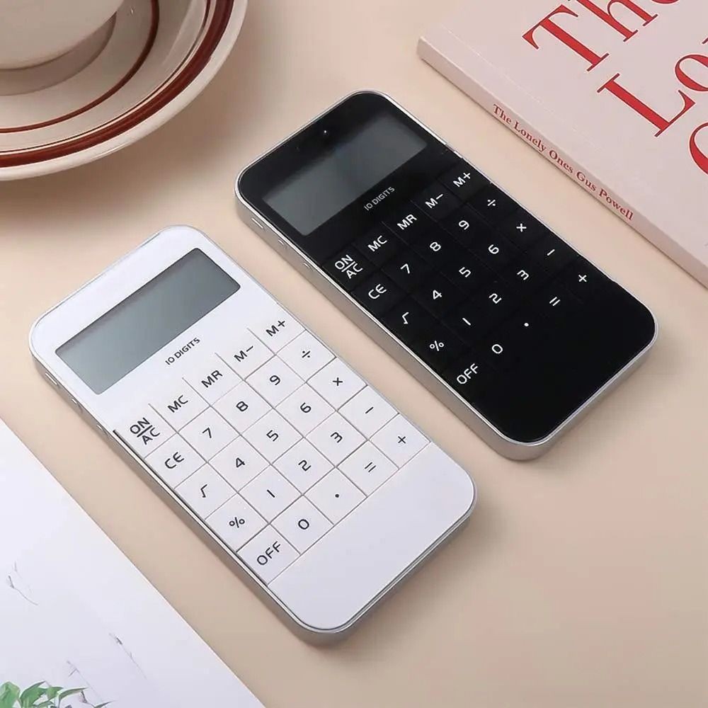 

Fashion Mini Electronic Calculator Simple 10 Digit Student Stationery Multifunctional Portable School Supplies Student