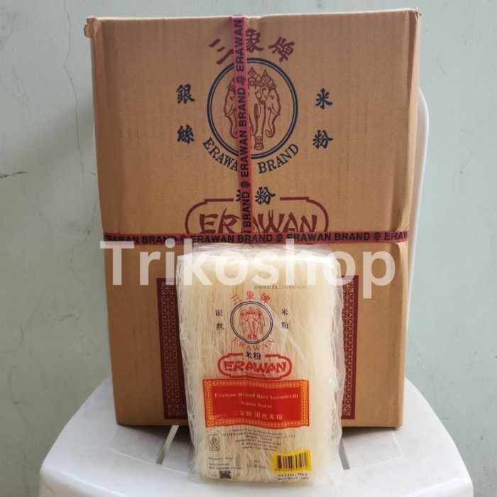 

Bihun Erawan Thailand / 1 Dus isi 12 x 500gr GROSIR