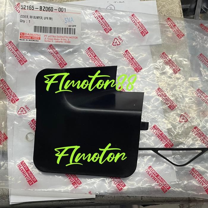 tutup bemper towing belakang luxio