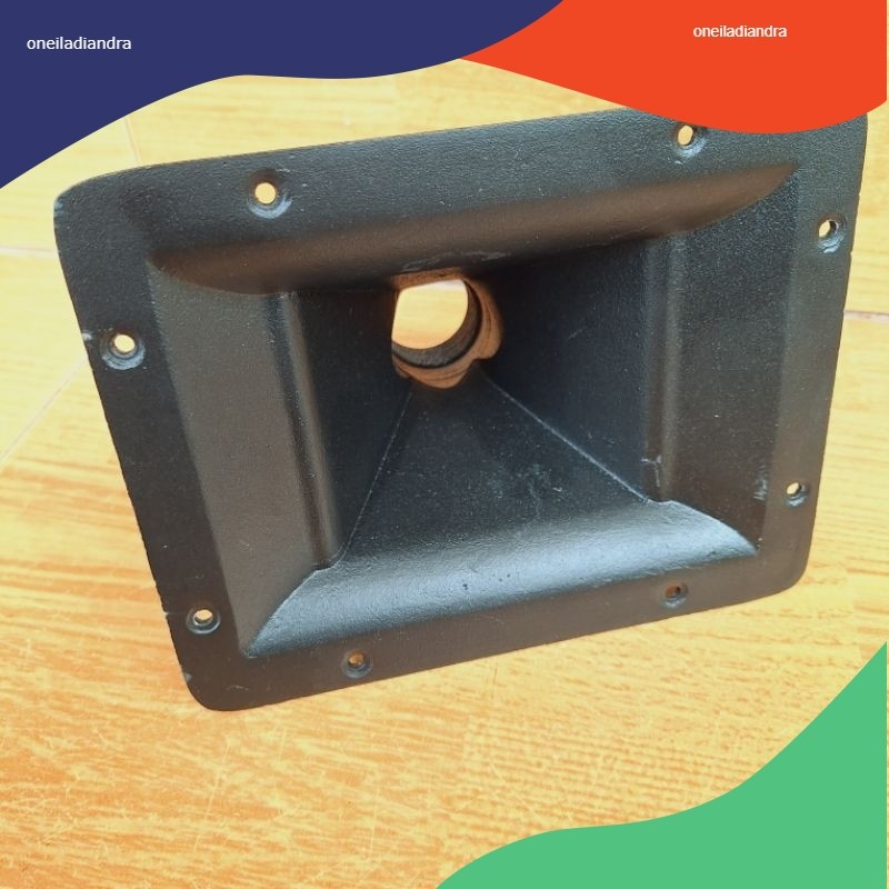 Horn Tweeter / Corong Tweeter Twiter Alumunium 15x19 Multi Baut + Drat