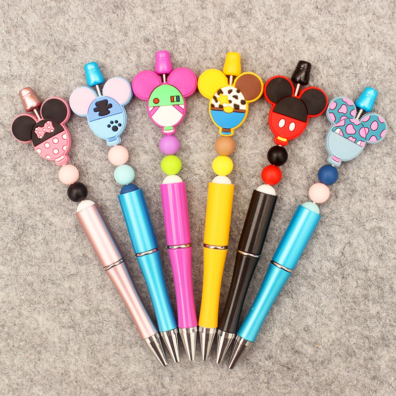 

Creative Cute Mouse Cake Style DIY Ballpoint Pen Boy Girl Student School Hospital Men Women Nurse Ball Pen