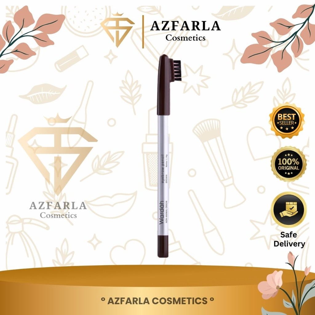 Azfarla Kosmetik Wardah Eyebrow|Pensil Alis Wardah|Wardah Pensil Alis
