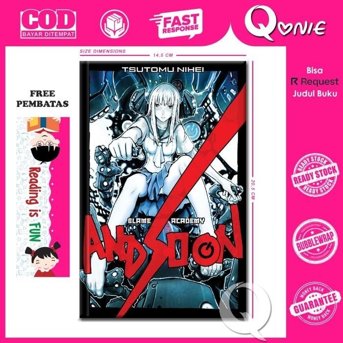 Komik Manga:  BLAME Academy and So On by Tsutomu Nihei