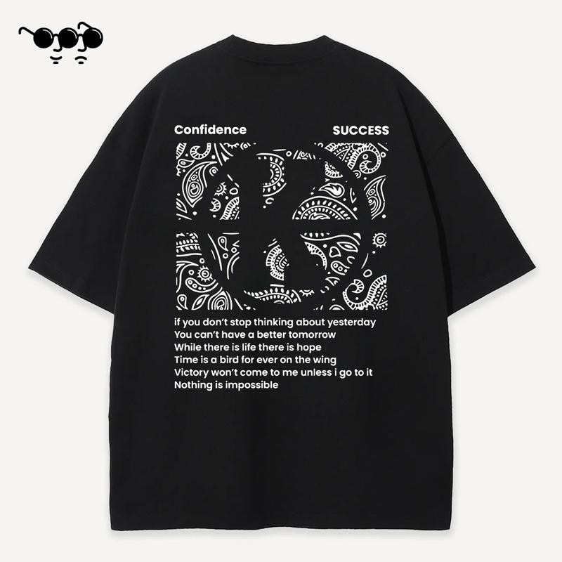 Kaos Cowok Style Keren 2025,Baju Kata-Kata,Kaos Oversize,Kaos pria dengan motif kerawang huruf K,Bis