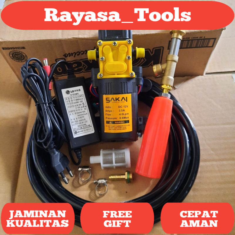 Alat Cuci Steam Portable Motor Mobil