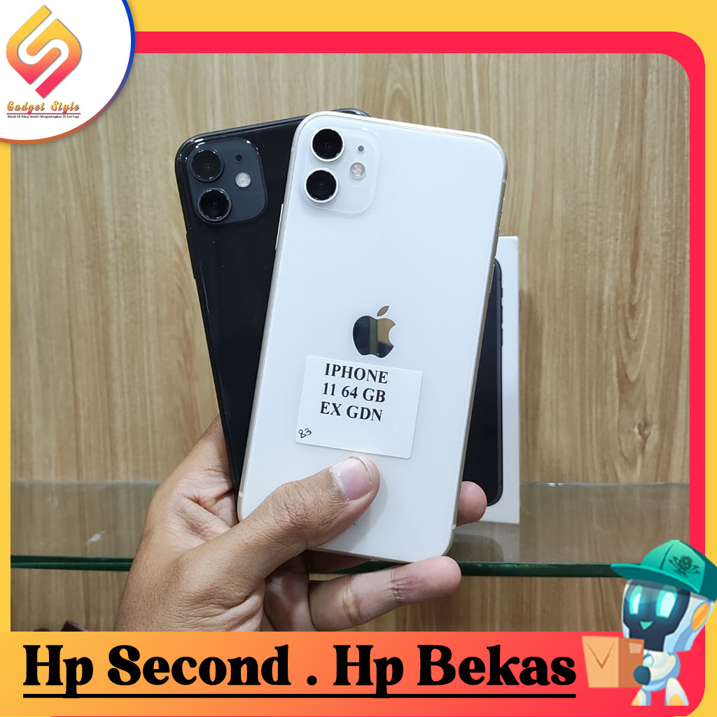 iPhone 11 64GB | 128GB iBox Second Resmi Gadget Style Store