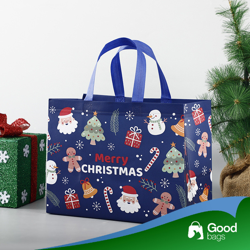 

Tas Spunbond Natal / Goodiebag Natal / Tas Hampers Natal / Tas Souvenir Natal / Spunbond Natal I SCA04
