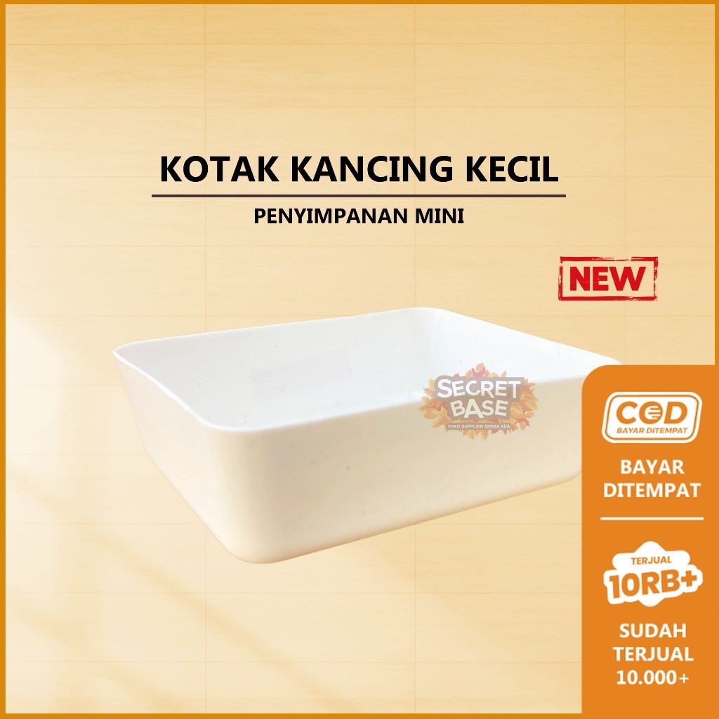 KOTAK KANCING KECIL - Kotak Serbaguna / Tempat Pulpen / Kotak Obat Aksesoris