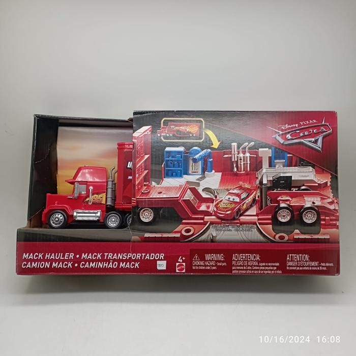 MAINAN... Disney Pixar Cars Mack Hauler Truck Playset Mattel 2017