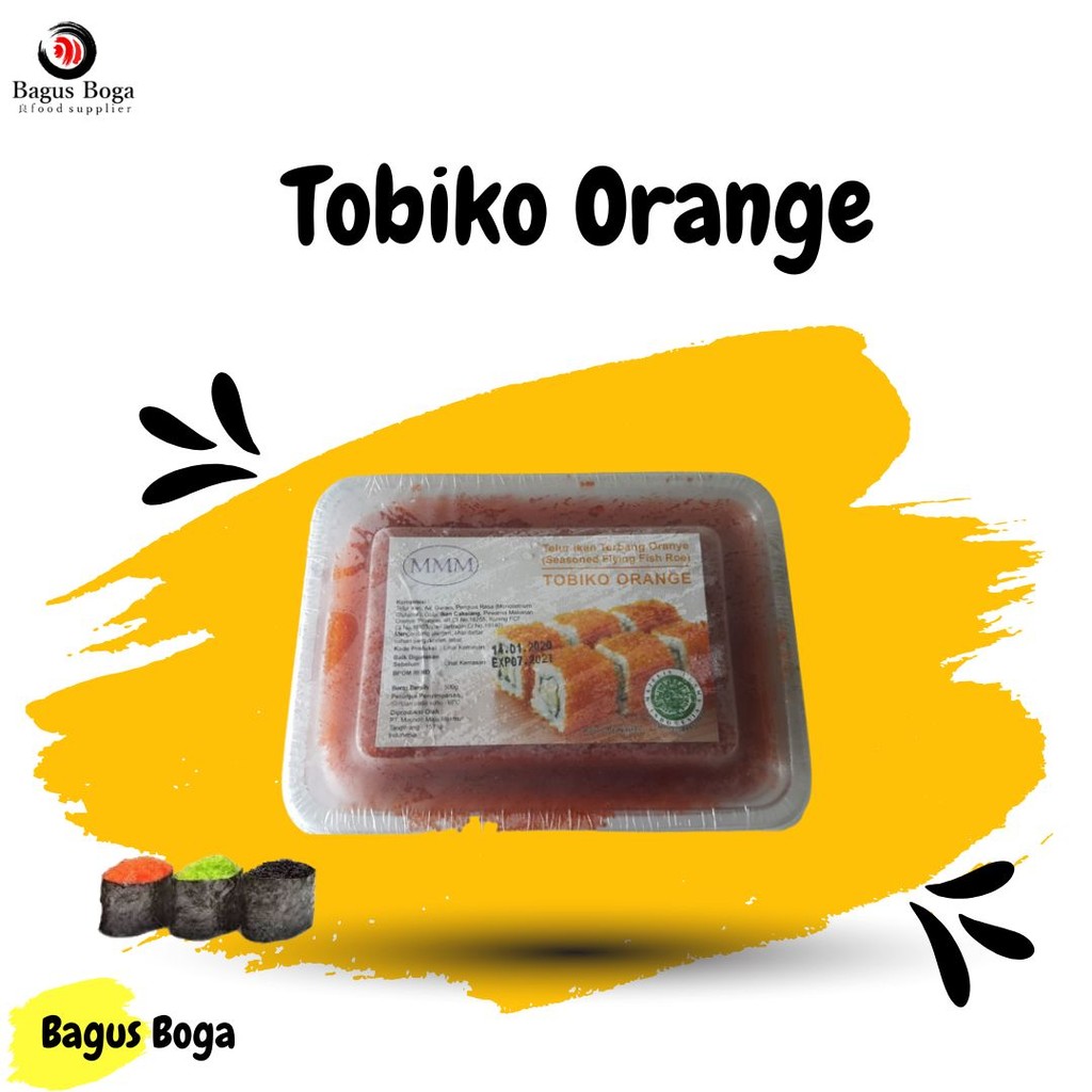 

Tobiko Orange MMM 500 Gram
