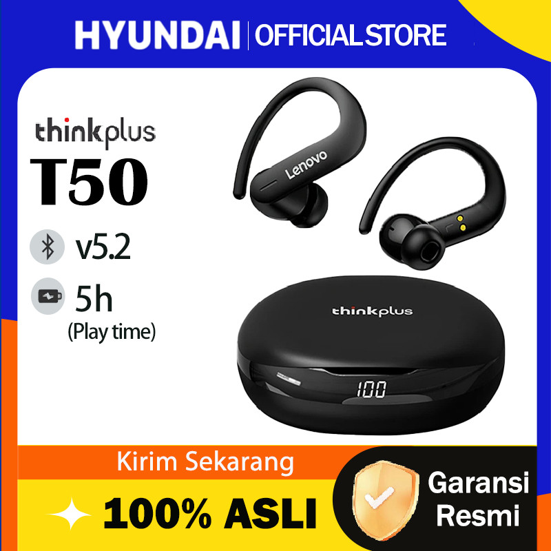 Hyundai X Thinkplus T50 True Wireless Bluetooth Earphone Sport TWS