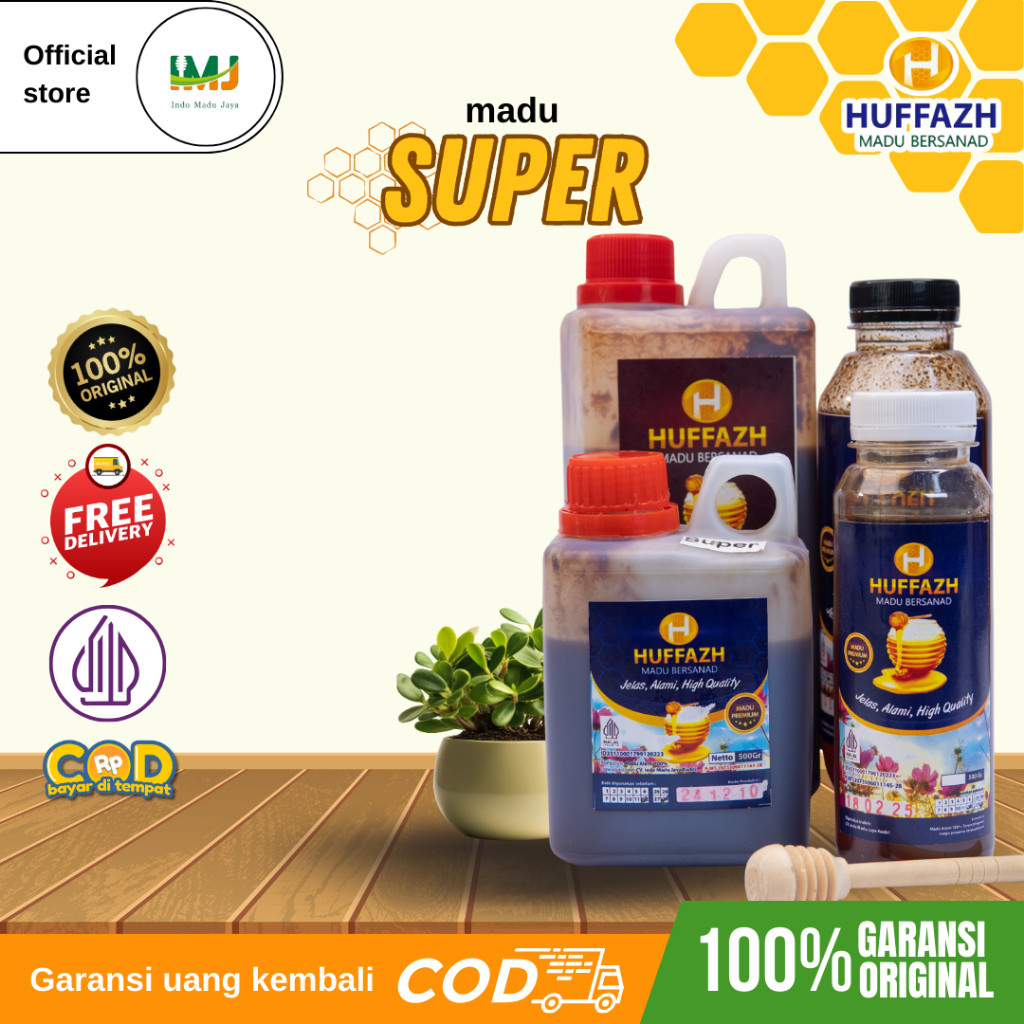 

MADU MURNI SUPER | MADU HUFFAZH – 100% ASLI DARI ALAM | MADU BERSANAD