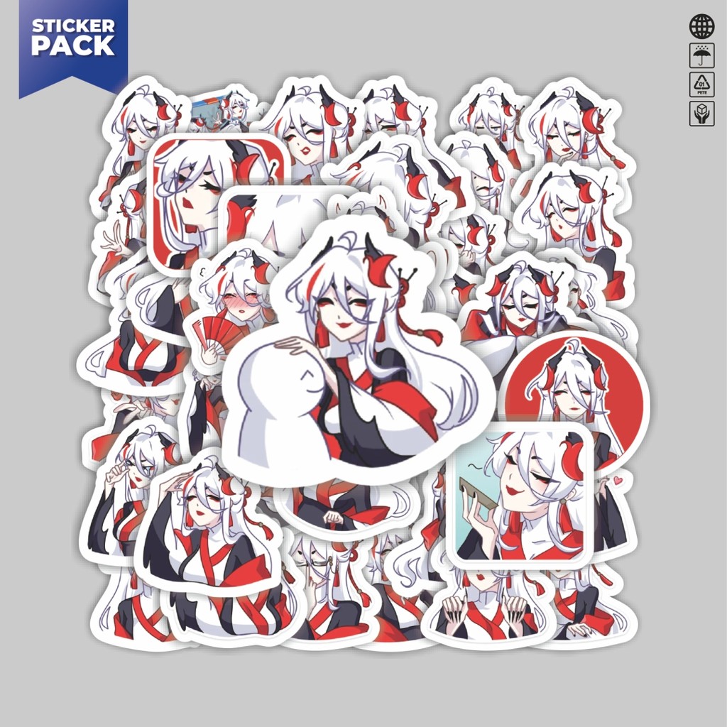 

[100PCS]Stiker Pack Stiker Funny Character Tsuru The Princess Aesthetic Vinyl Anti Air Dekorasi Sticker Laptop Buku Journal Koper Helm Casing HP Gitar Helm Skateboard