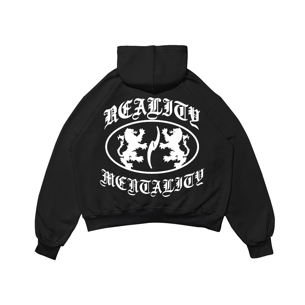 【COD】Reflektif  Hoodie Reality Mentality Unisex Laki Laki Wanita Aesthetic Y2K ROCX hoodie