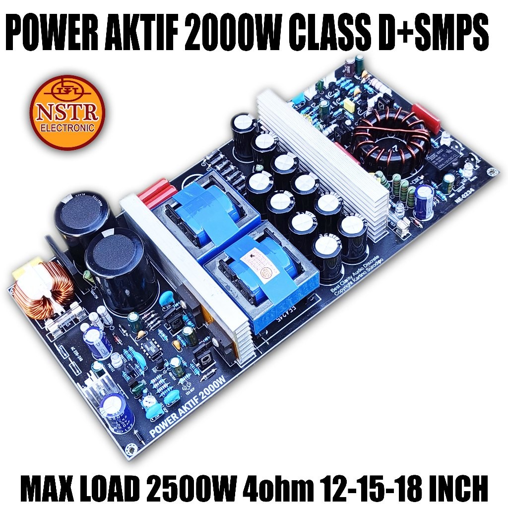 POWER AKTIF UCD 2000W LENGAKP SMPS DAN CLASS D