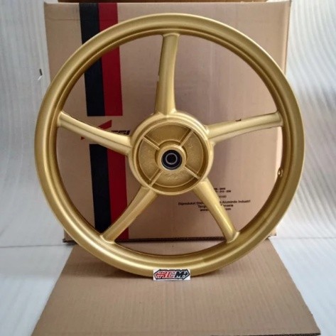 VELK VELEG VELG PELEK DEPAN BELAKANG JUPITER Z 160 185 RING 17 RC SPRINT SANCA GOLD V3 COPY MODEL RC