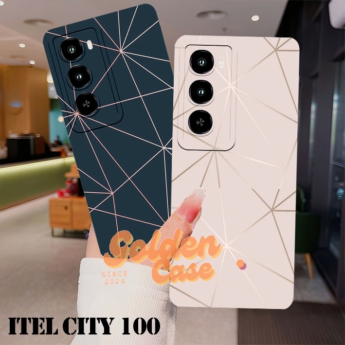 Case ITEL CITY 100 2025 Terbaru - Fashion Case  Casing ITEL CITY 100 - Silikon Pro Camera - Softcase