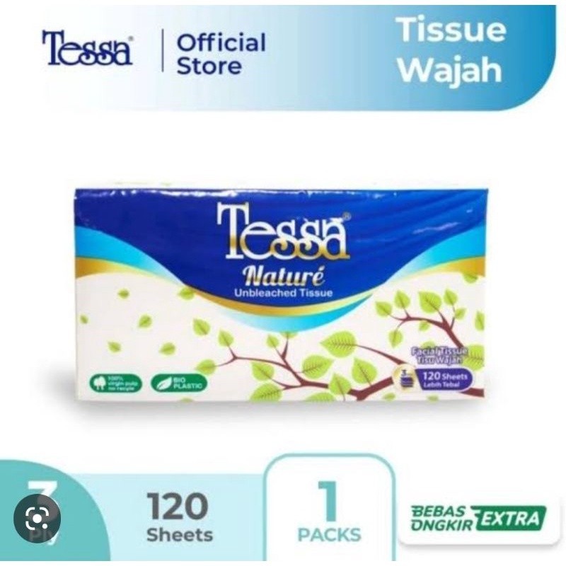 TESSA NATURE FACIAL TISU 120'S - KDY