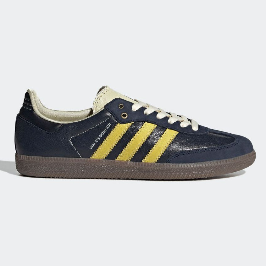Adidas Samba Wales Bonner Collegiate Navy Cream White Yellow Original