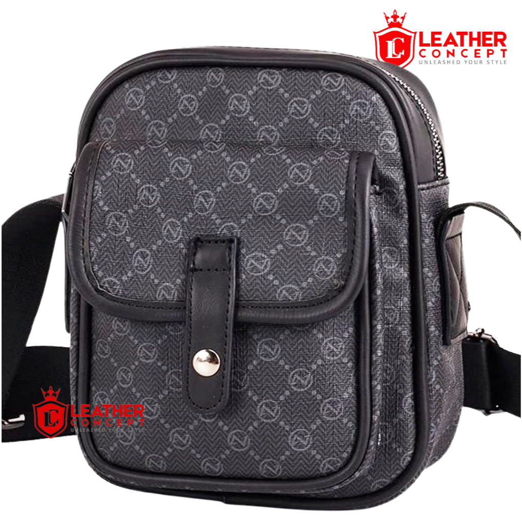 Prime Leather Tas Selempang Pria Kulit Tas Kulit Pria Kecil Tas Jalan Pria