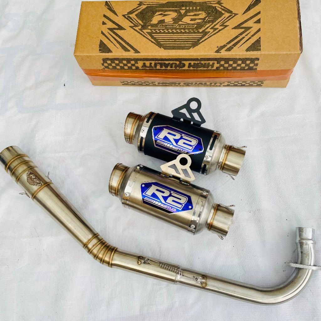 Knalpot Kompetisi ROAD RACE DRAG 110CC S/D 200CC JUPITER Z1 VEGA Supra Type GP PRO