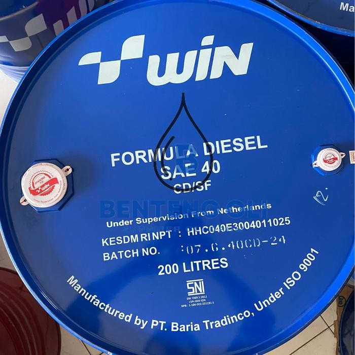 PROMO  Oli Mesin Diesel WIN SAE 40