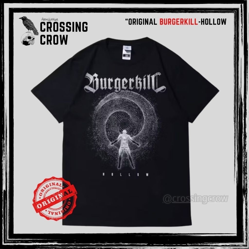 (COD) T shirt Burgerkill Original Hollow