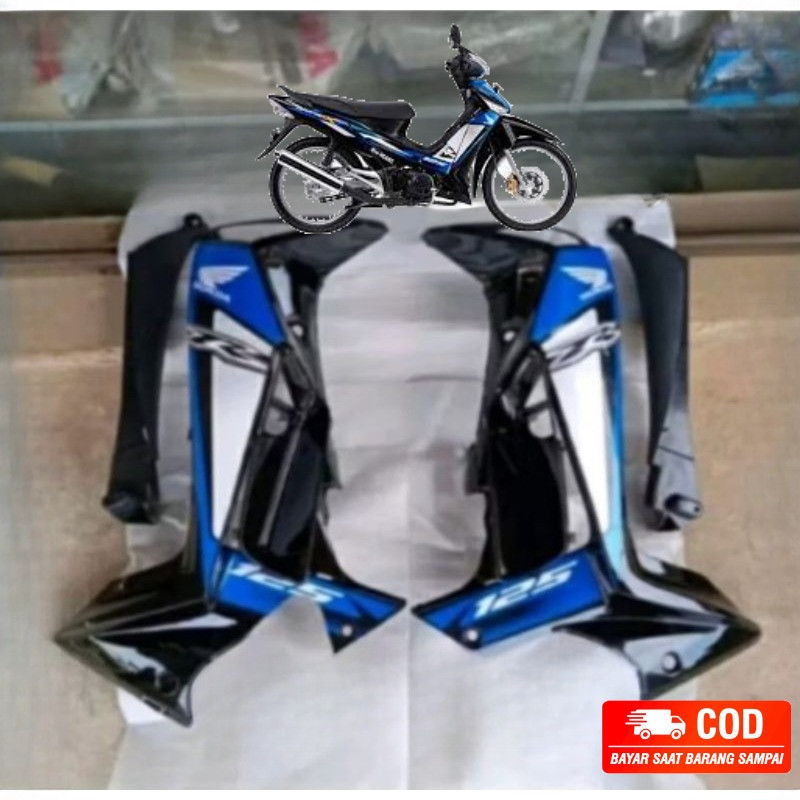 Sayap Body Depan dek bodi depan sayap depan kanan kiri Supra x 125 old lama supra x 125 batman 2006 
