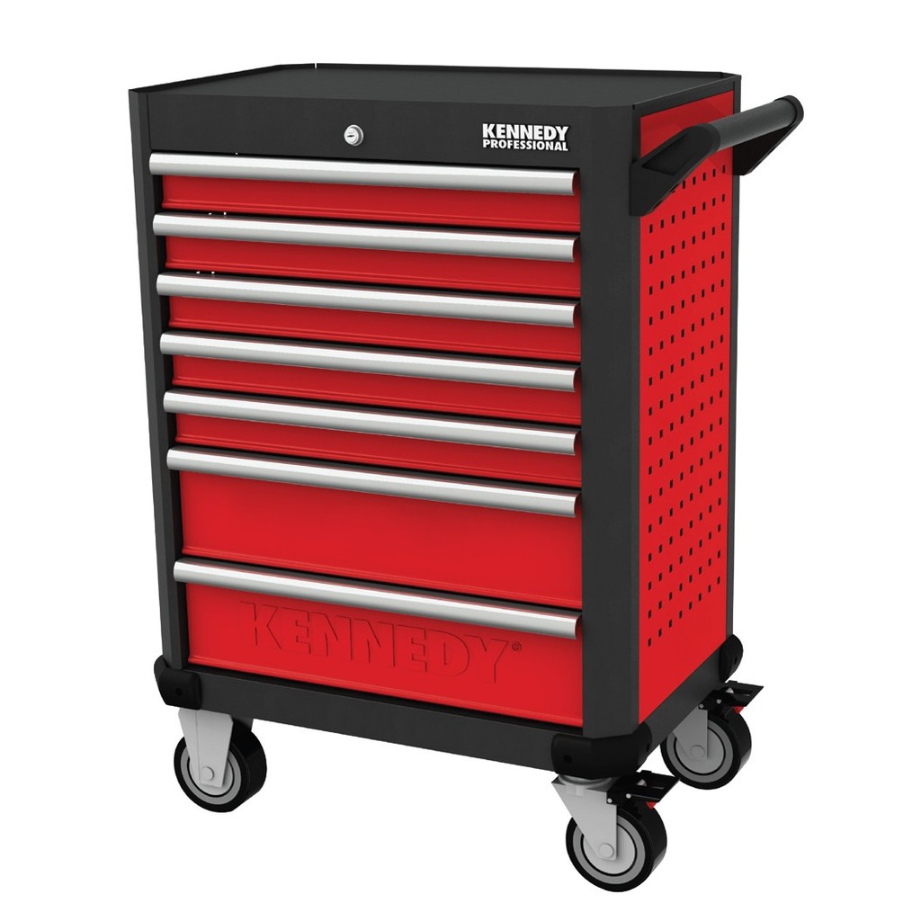 RED-28" 7 DRAWER PROFESSIONALROLLER CABINET