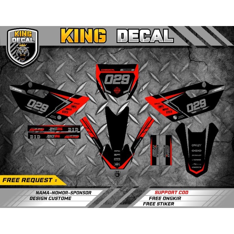 DEKAL MOTOR Decal yz decal yz 85 new decal yz 85 decal yz 85 old