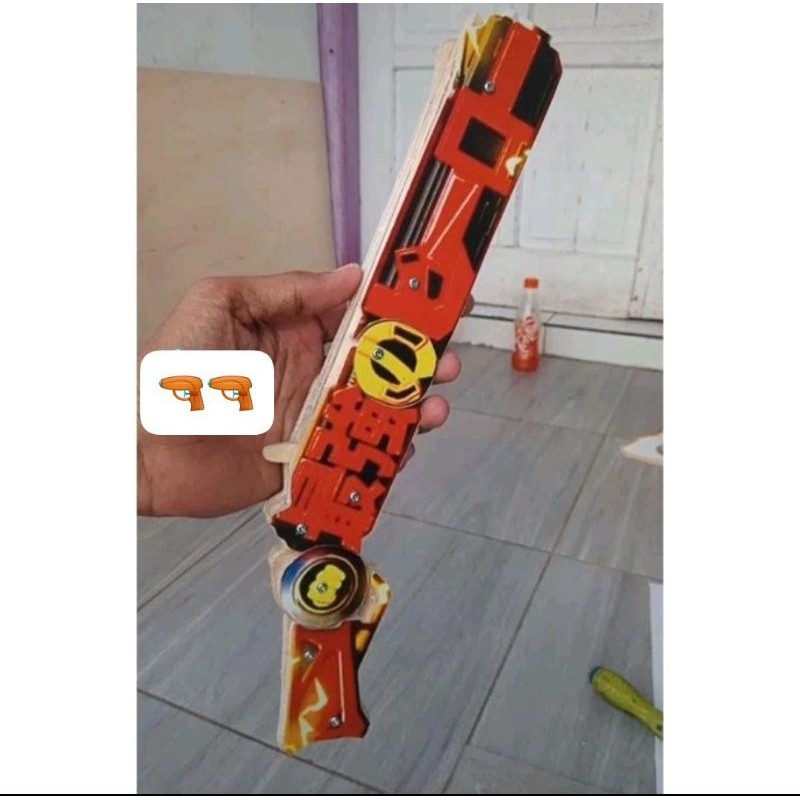 Mafazzas-Mainan Tembakan SG 2 Free Fire (OPM, Rapper, dll) 4 tembakan karet