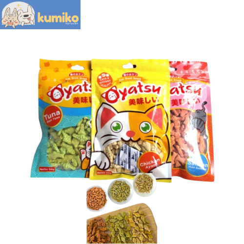 SNACK KUCING OYATSU - CEMILAN KUCING RENYAH - CAT SNACK