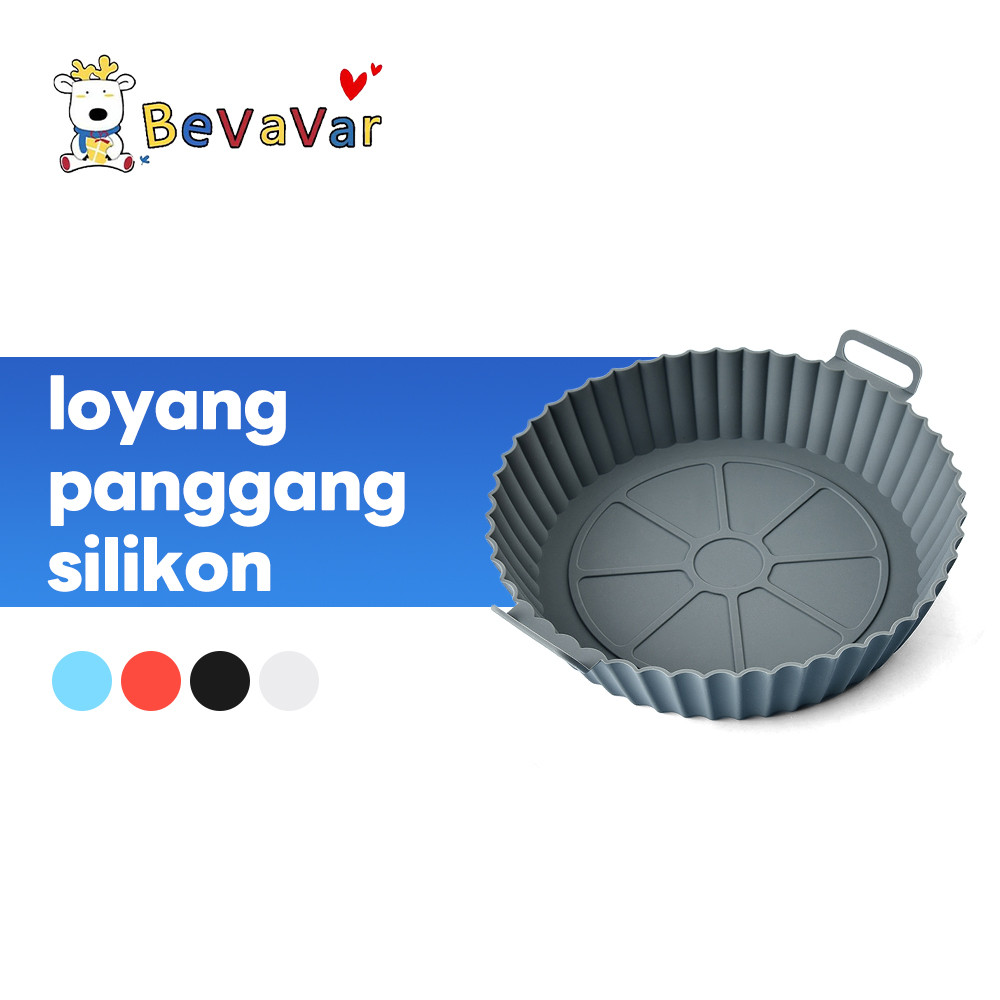 Bevavar Alas Air Fryer Loyang Air Fryer Silikon Tray  Air Fryer Tahan Panas