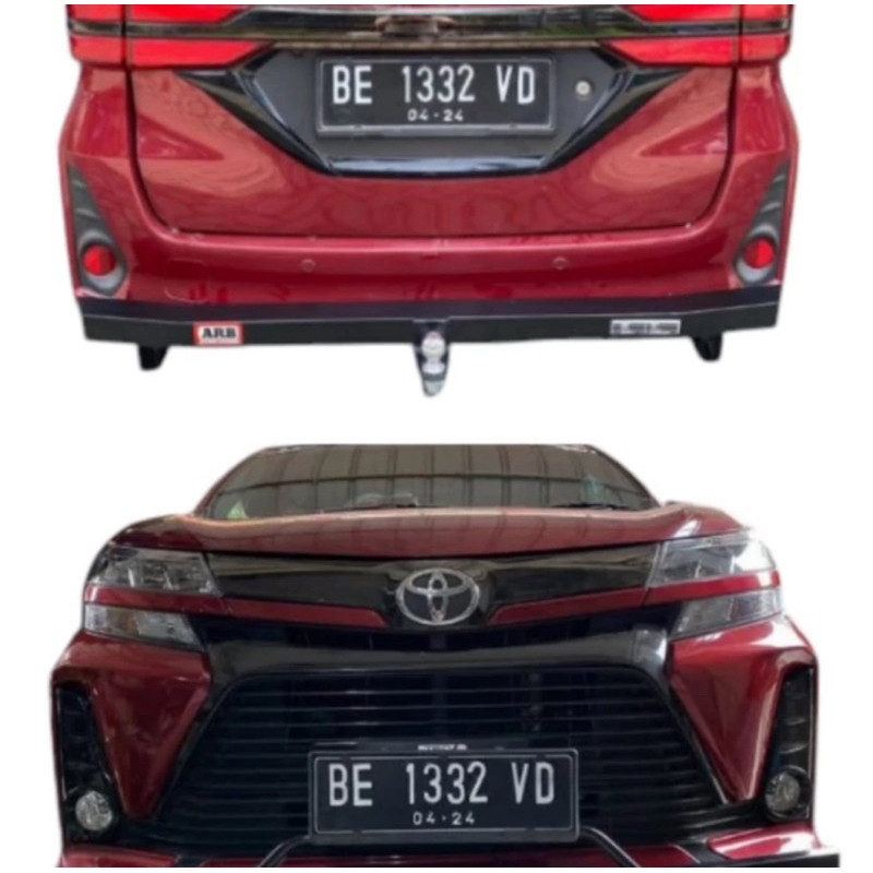 Paket Tanduk Depan + Towing ARB Belakang Untuk Mobil AVANZA / XENIA  - AVANZA OLD