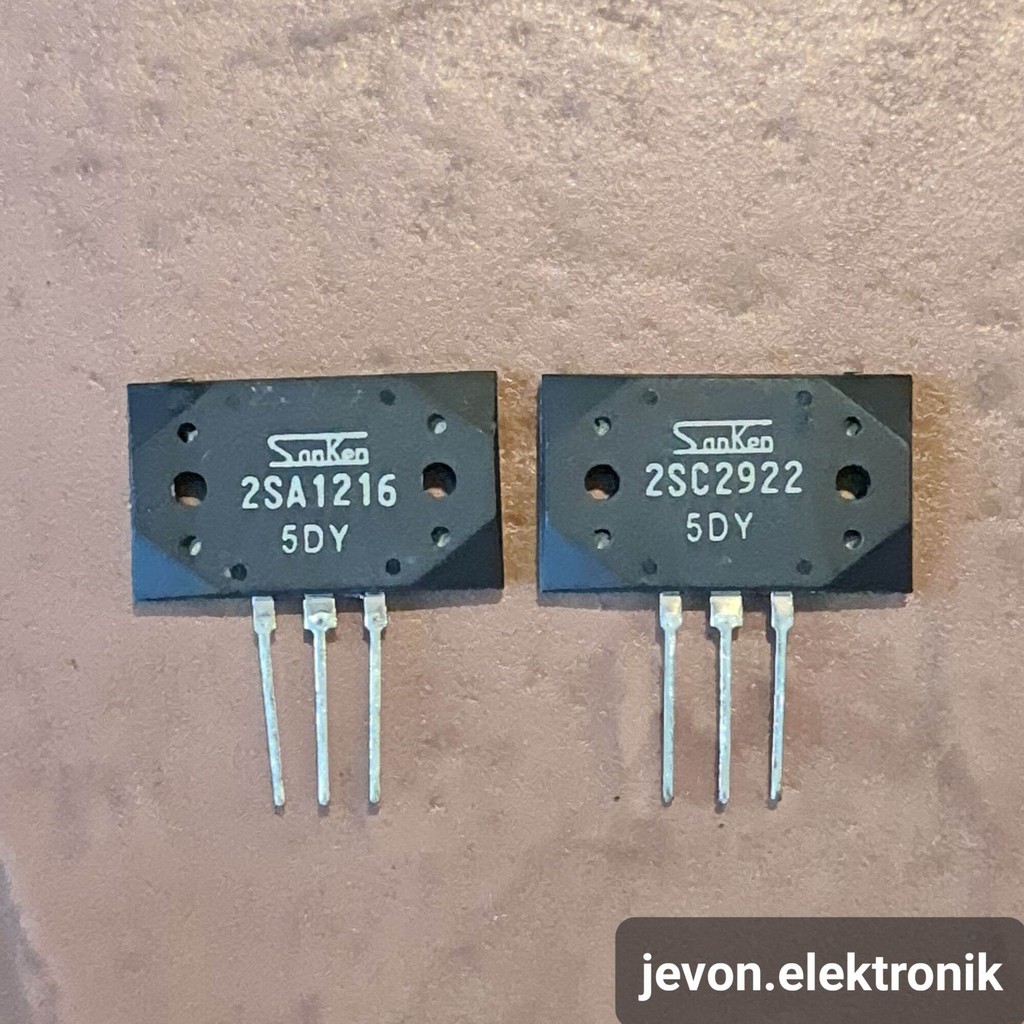 Transistor Sanken 2SA1216 2SC2922 5DY Original 1 Set IC SA1216 SC2922 SA 1216 SC 2922