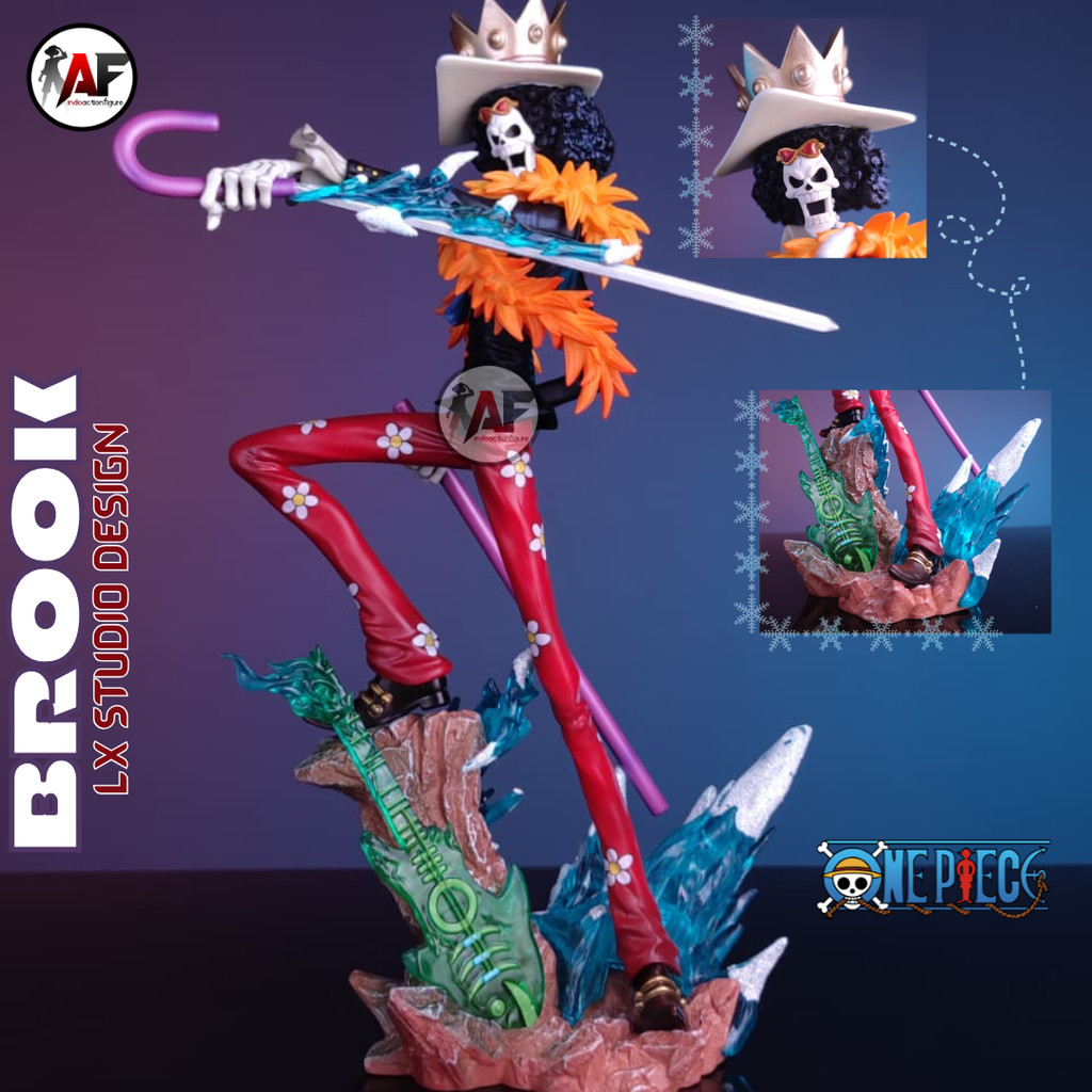 Statue Action Figure One Piece Brook LX Studio Design Recast