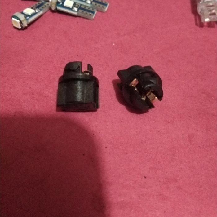 SOKET FITTING LAMPU DASHBOARD PANEL AC MOBIL AVANZA UNIVERSAL T5 - SOKET T5 Best