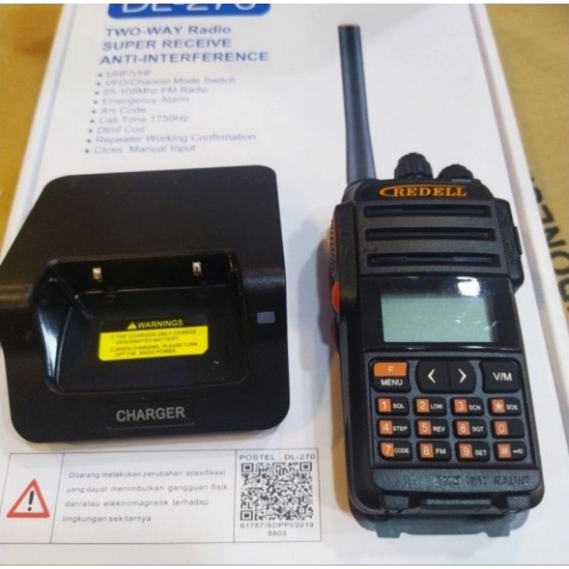 HT REDELL DL270 DL 270 VHFMurah