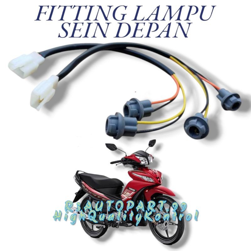 KABEL FITTING LAMPU DEPAN YAMAHA JUPITER Z NEW ROBOT SET LAMPU SEIN DEPAN YAMAHA JUPITER Z NEW ROBOT